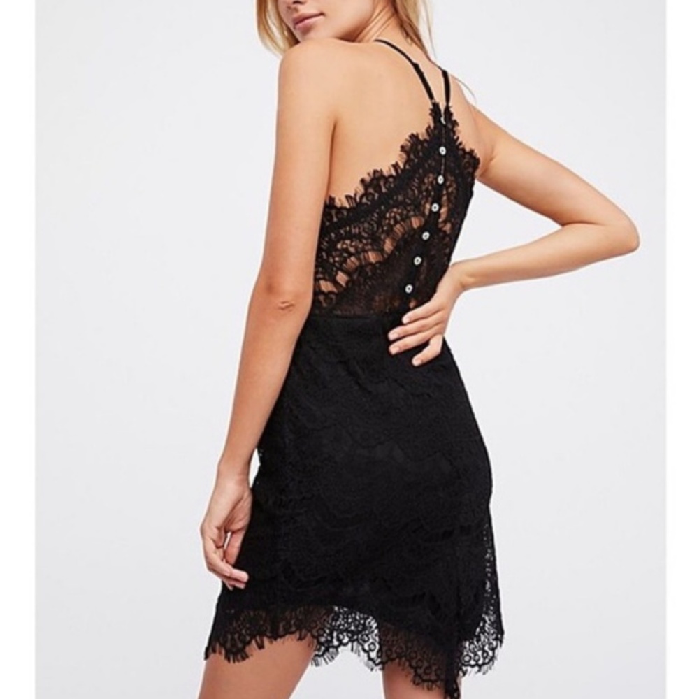 Free People She's Got It Slip Dress